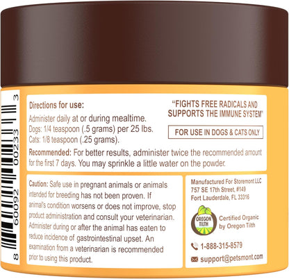 Buddy Guard for Lumps and Bumps, Lipoma for Dogs & Cats, Patent Pending Organic 9 Mushroom Powder Blend Natural Dog